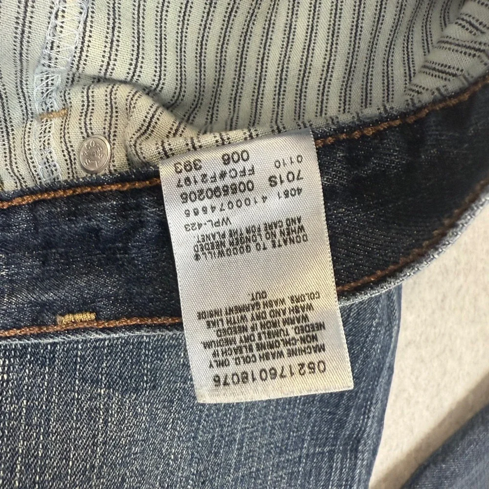 Levis 559 Relaxed Straight Jeans Mens 36x32 Blue Vintage Dark Wash Denim Cotton